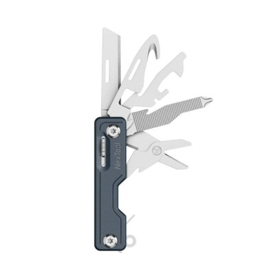 Мультитул NexTool Multi Functional Knife, 10 функцій, синій, сталь 30Cr13 Зображення