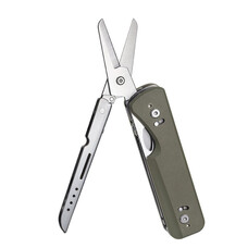 Мультитул Roxon Flex S505G зелений, 14 функцій, G10, сталь Зображення