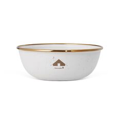 Емальована миска Naturehike CNK2300CW013 500 мл з золотою облямівкою Зображення