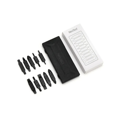 Набір біт NexTool Flagship Captain Pocket Tool, сталь S2, 10 шт Зображення