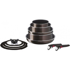 Набір посуду Tefal Ingenio XL Intense, 10 предметів, знімні ручки Зображення