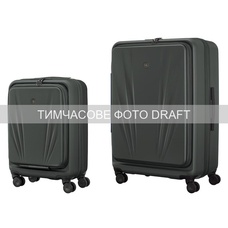 Набір валіз Wenger Skyon Hardside (S+L), полікарбонат, TSA, 4 колеса, розширення, сірий Зображення