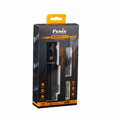 Набор фонарей Fenix PD36R с фонарем Fenix E01 V2.0 в подарок Изображение