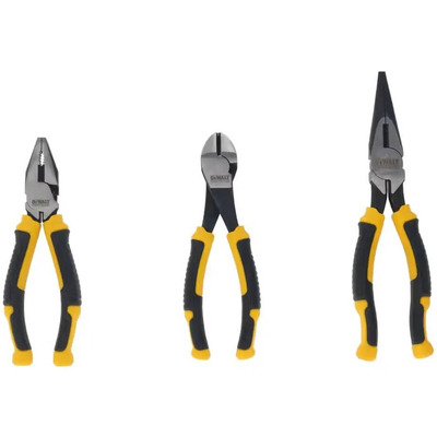 Набор шарнирно-губцевых инструментов DeWALT DWHT82813-0 сталь LASER HARDENED, 3 предмета Изображение