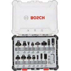 Набір фрез Bosch Professional 8 мм 15 штук у кейсі Зображення