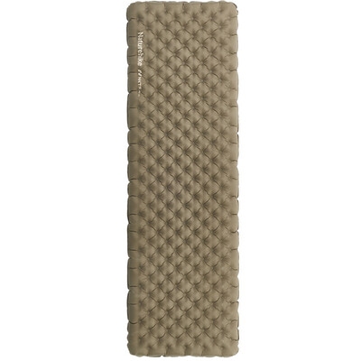 Надувной матрас Naturehike CNK2450WS012, 186×64 см, коричневый, одноместный, эпонж 190T Изображение