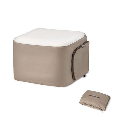 Надувной пуф Naturehike CNH22DZ023 бежевый 51×51×31 см Изображение