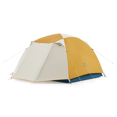 Двухместная палатка Naturehike CNK2300ZP024, желтая, трехсезонная, 210×270×115 см Изображение
