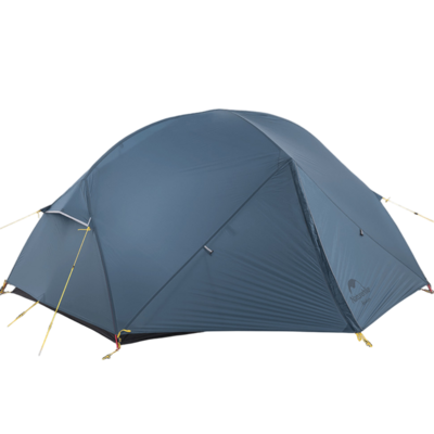 Намет двомісний ультралегкий Naturehike Mongar UL NH19M002-J синій, поліестер, алюмінієвий каркас Зображення
