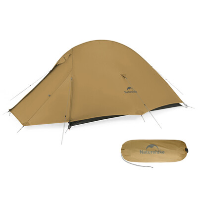 Намет двомісний Naturehike Cloud Up Pro CNK2350WS020, надлегкий, коричневий, 1.36 кг Зображення