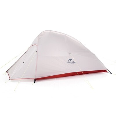 Намет Naturehike Cloud Up 2 Updated 20D ультралегкий двомісний, сірий Зображення