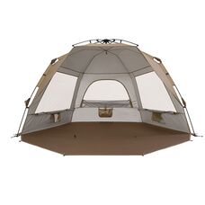 Намет автоматичний Naturehike CNK2300ZP023 2-місний коричневий SPF50+ Зображення