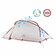 Палатка Naturehike Hiby NH19ZP005 4-местная с тамбуром серо-красная Изображение