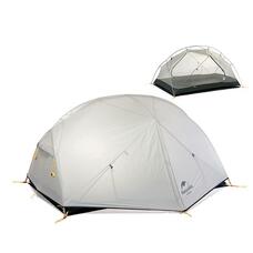 Палатка Naturehike Mongar NH17T007-M двухместная с футпринтом, серая Изображение