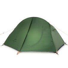 Намет Naturehike NH18A095-D надлегкий 1-місний 210T темно-зелений Зображення