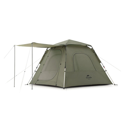 Палатка трёхместная Naturehike NH21ZP010 Ango pop-up 210T тёмно-зелёная Изображение