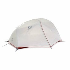 Намет Naturehike Star-River 2 NH17T012-T 20D з футпринтом сіро-червоний Зображення