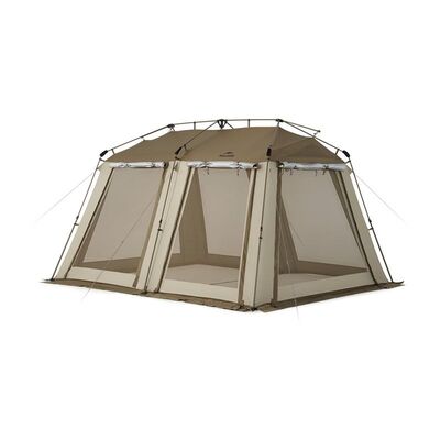 Палатка Naturehike Village CNH23ZP12003 коричневая 365x305x215 см Изображение