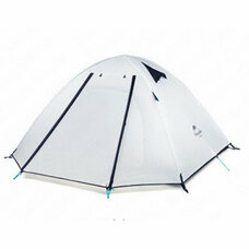 Палатка трехместная Naturehike P-Series NH18Z033-P, 210T/65D, белая Изображение