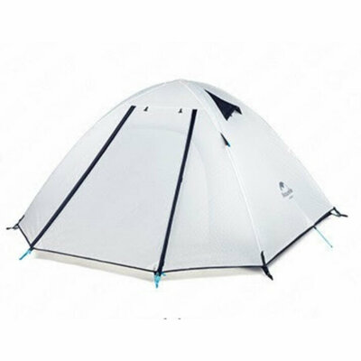 Палатка трехместная Naturehike P-Series NH18Z033-P, 210T/65D, белая Изображение