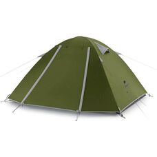 Намет тримісний Naturehike P-Series NH18Z033-P 210T темно-зелений Зображення