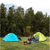 Намет тримісний Naturehike P-Series NH18Z033-P 210T/65D, блакитний Зображення