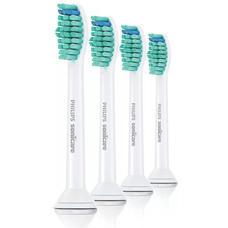 Насадки для електричної щітки Philips Sonicare ProResults HX6014/07, набір 4 шт., білий з бірюзовим, звукова технологія Зображення
