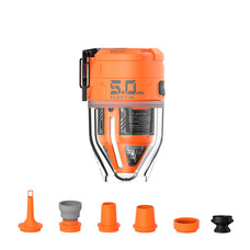 Насос-ліхтар кемпінговий Flextail Max Pump 3 2в1, помаранчевий Зображення