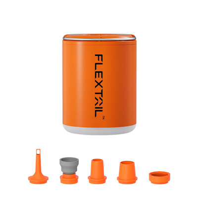 Насос-ліхтар Flextail Tiny Pump 2X 3-в-1 помаранчевий Зображення