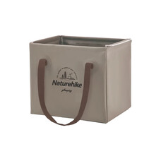 Складаний контейнер з ПВХ Naturehike CNH22SN002 20 л світло-коричневий Зображення