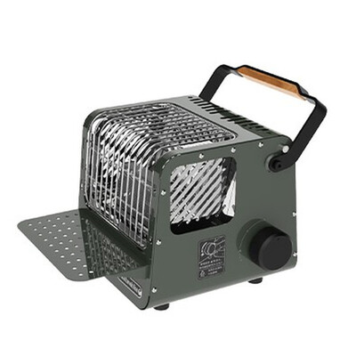Міні обігрівач Naturehike CNK2300CW018 касетний зелений 1100 Вт Зображення