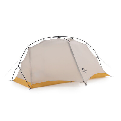 Намет надлегкий одномісний Naturehike NH21ZP003 сіро-жовтий Зображення