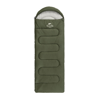 Спальный мешок Naturehike Y150L NH21MSD08 левый темно-зеленый Изображение