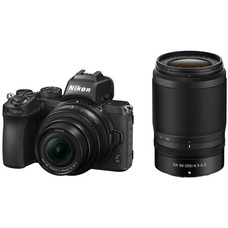 Цифровая камера Nikon Z50 с объективами 16-50 и 50-250 мм VR, 4K Изображение