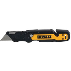 Ніж будівельний складаний DeWALT DWHT10992-0 трапецієподібне лезо, металева рукоятка, кліпса Зображення