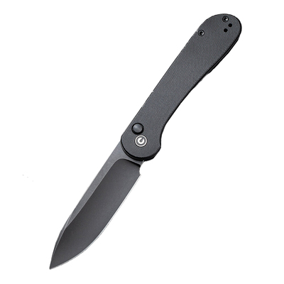 Ніж складаний Civivi Button Lock Elementum C2103A 14C28N чорний Зображення