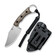 Нож Civivi Midwatch C20059B-2 с клинком Bohler N690 Clip Point 86,1 мм Изображение