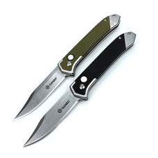 Ніж складний Ganzo G719-G Auto Lock 440C G10 85 мм зелений Зображення
