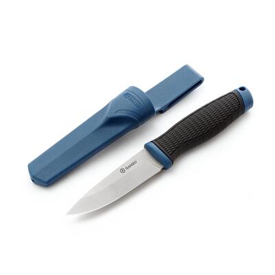 Нож Ganzo G806-BL с фиксированным клинком 8CR14 Drop Point голубой Изображение