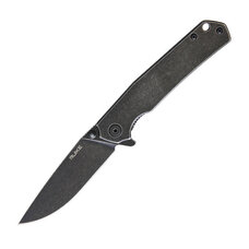 Складной нож Ruike P801-SB Black Limited со шлифовкой Stonewash Изображение