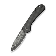 Ніж складаний Civivi Elementum Slip Joint дамаська сталь Twill Carbon C18062AJ-DS1 Зображення