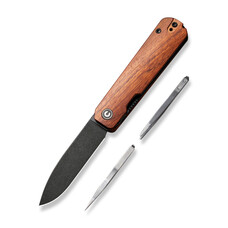 Ніж складаний Civivi Sendy Guibourtia Wood C21004A-2 сталь Nitro-V, деревина Зображення