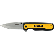 Нож складной DeWALT 84 мм, эргономичная рукоятка, прочное лезвие Изображение
