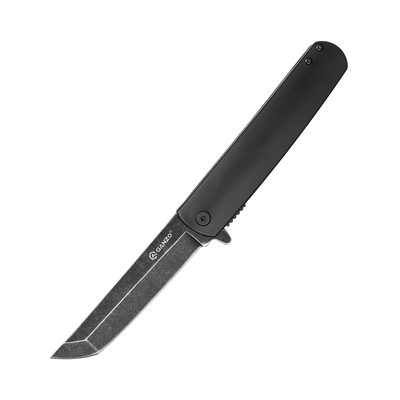 Складной нож Ganzo G626-BK, сталь 440A, рукоять ABS, клинок Tanto Изображение