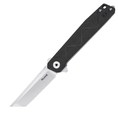 Ніж складаний Ruike P127-CB G10 карбон Sandvik 14C28N Зображення