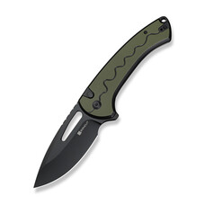 Ніж складаний Sencut Squiggy S24082A-2, 9Cr18MoV, G10, чорний/зелений Зображення