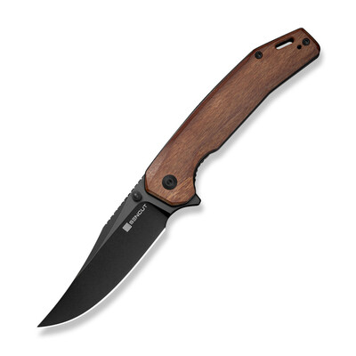 Ніж складаний Sencut Vornix S25038-3 з клинком 9Cr18MoV та дерев'яною ручкою Зображення