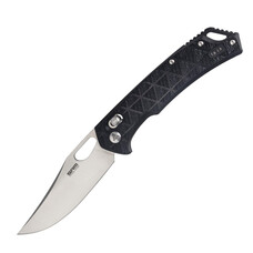 Ніж складаний SRM Retriever 9201-PB, сталь 8Cr13MoV, чорний, 90 мм Зображення