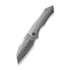 Нож складной Weknife High-Fin XL WE24010-DS1, дамасская сталь, титановая рукоять, 207 мм Изображение