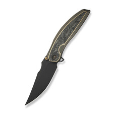 Нож складной Weknife Quinseris WE23093-2, сталь M390, титан и карбон Изображение